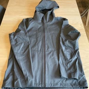 Lightweight Grey rain jacket from Uniqlo